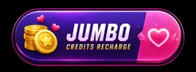 Jumbo credits recharge — up to 1.5× bonus credits